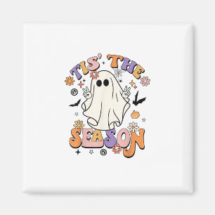 Imã Esta É A Época Do Festa De Retro Halloween Engraça