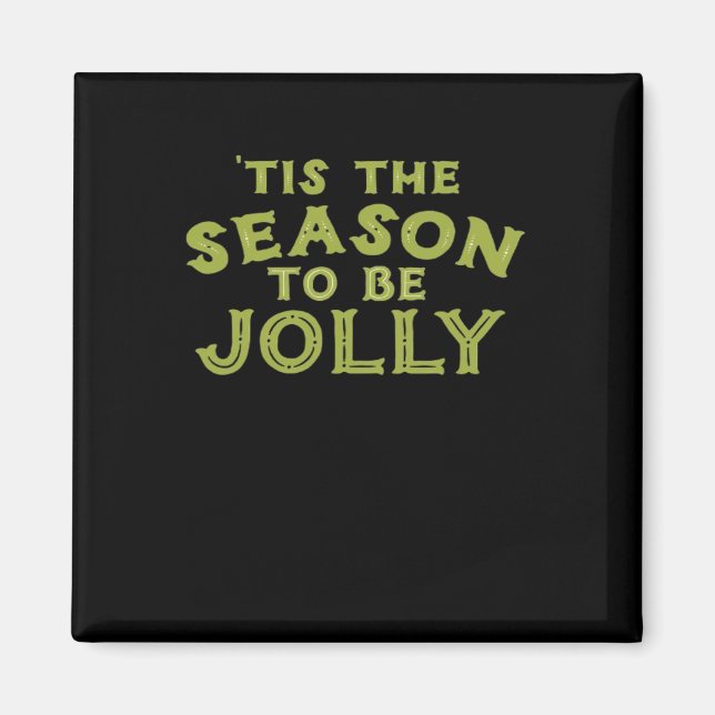 Imã Esta É A Época Engraçada Feliz Natal (Frente)