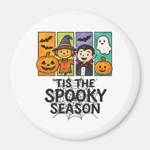 Imã Esta É A Época Estranha Vampiro Do Halloween Pumpk