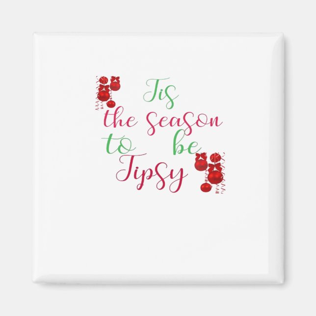Imã Esta É A Época Para Um Natal Tipsy (Frente)