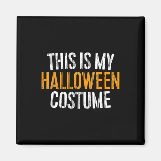 Imã Esta É A Minha Costume De Halloween (Frente)