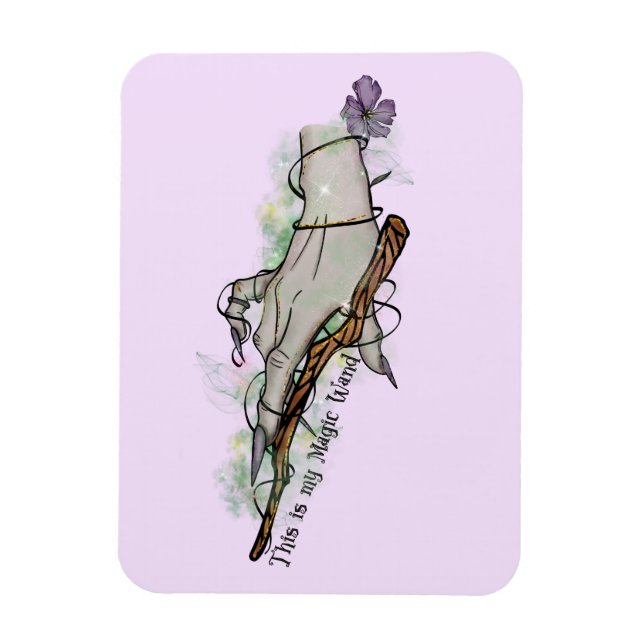 Ímã Esta É A Minha Varinha Mágica (Vertical)