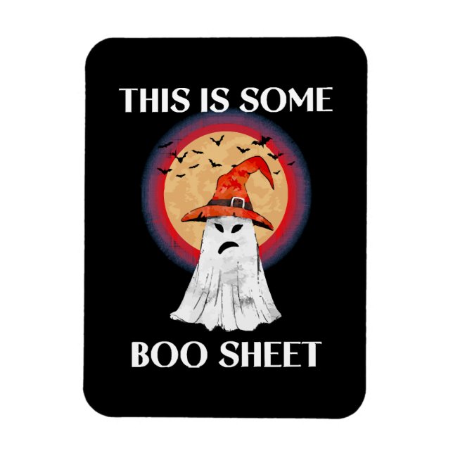Ímã Esta é Alguma Folha de Boo Dia das Bruxas Fantasma (Vertical)