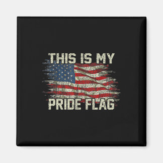 Imã Esta É Minha Bandeira Do Orgulho Usa Americana 4 D