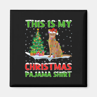 Imã Esta é Minha Camisa de Pijama de Natal