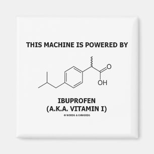 Imã Esta Máquina É Alimentada Por Ibuprofeno (Vitami