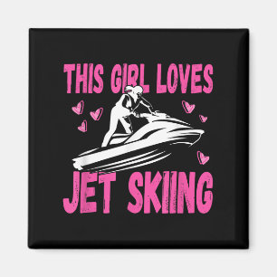 Imã Esta Menina Adora Jet Skiing Jet Ski Girl