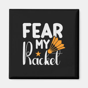 Imã Está No Meu Dna Badminton Shuttle Racket Badminton