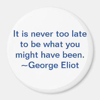 Imã Está nunca demasiado atrasado ser o que você pôde