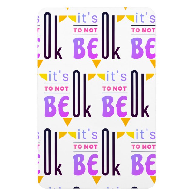Ímã Está tudo bem não ficar bem (Vertical)