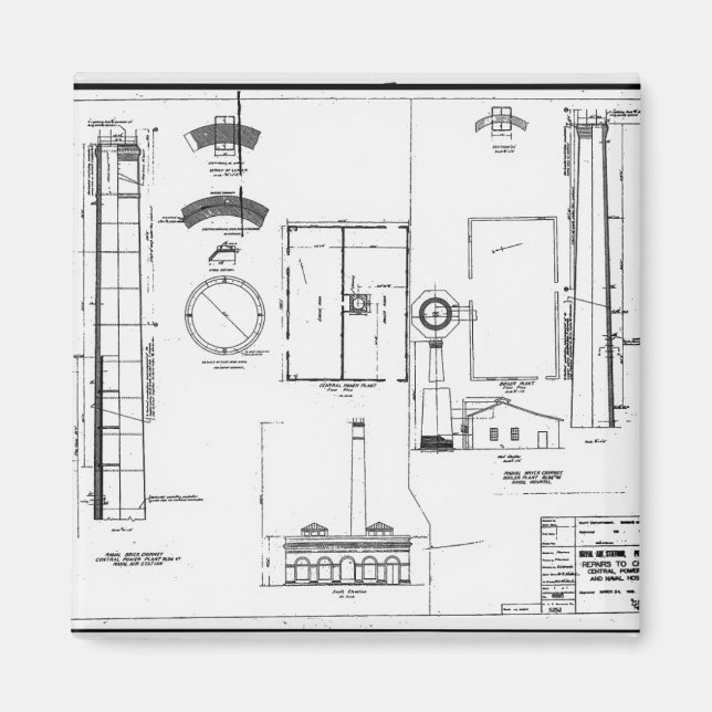 Imã Estação Aérea Naval dos Estados Unidos (Frente)