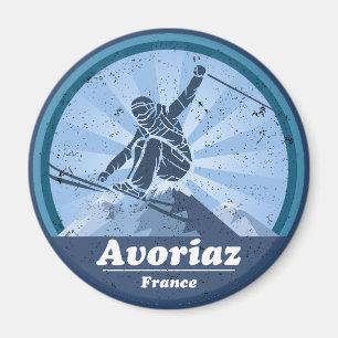 Imã Estação Avoriaz de ski - Skieur