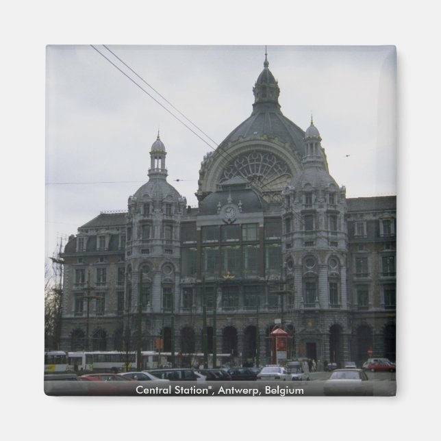 Imã Estação Central", Antuérpia, Bélgica (Frente)