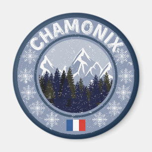 Imã Estação Chamonix de Ski
