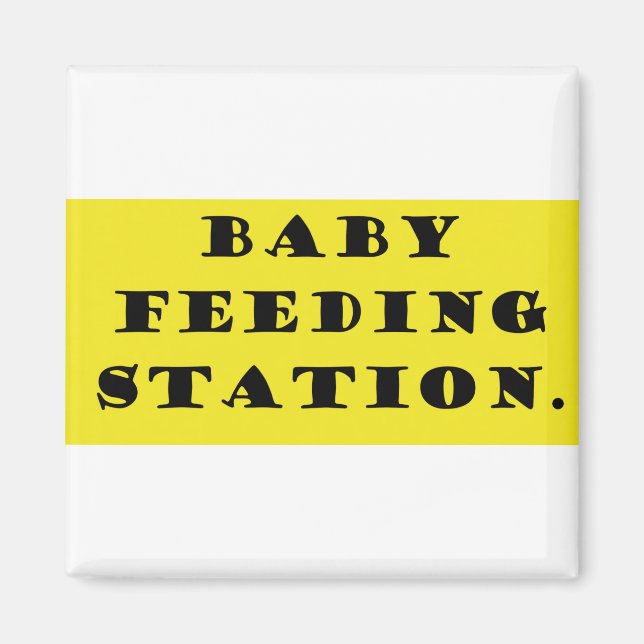 Imã Estação de alimentação de bebês (Frente)