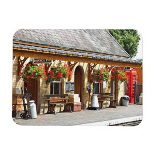 ÍMÃ ESTAÇÃO DE COMBOIO ANTIGO