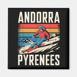 Imã Estação de esqui nos Pirenéus de Andorra, divertid