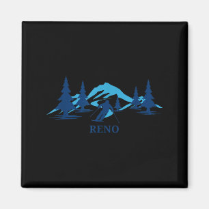 Imã estação de esqui reno nevada esquiador esqui