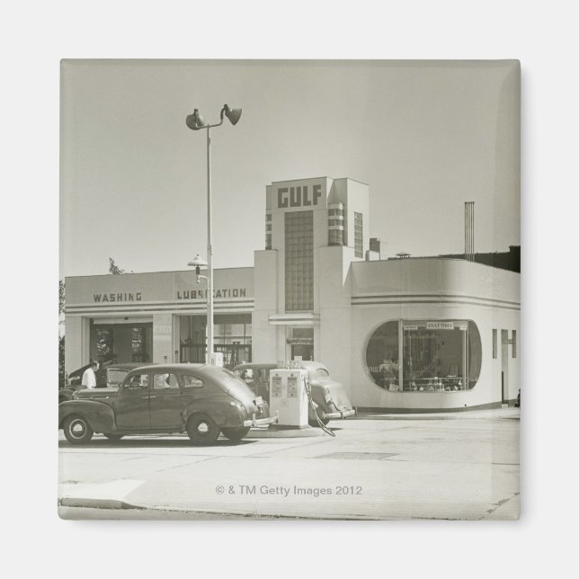 Imã Estação de gás (Frente)