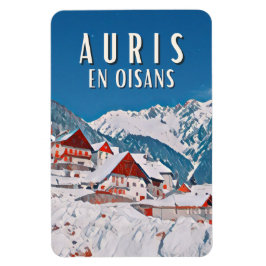 Ímã Estação de ski Auris en oisans