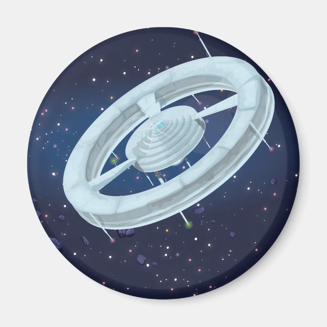 Imã Estação Espacial (Frente)