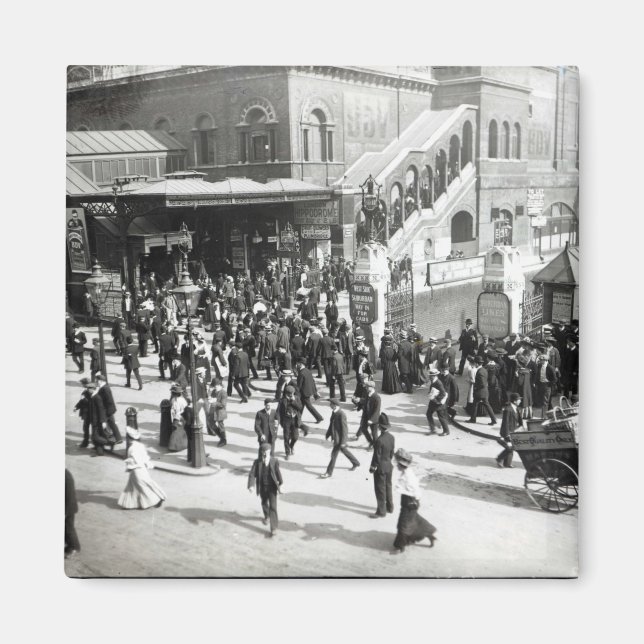 Imã Estação Ferroviária de Broad Street, Londres, c.18 (Frente)