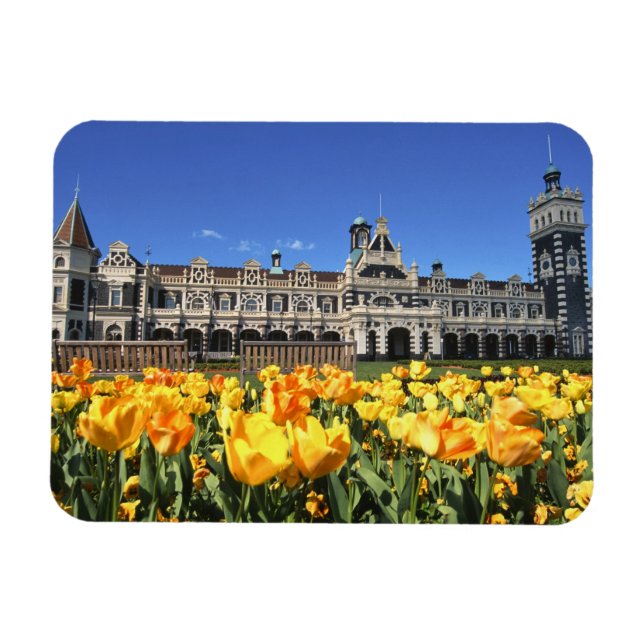 Ímã Estação Ferroviária de Dunedin (Horizontal)