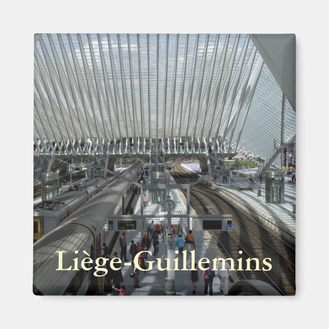 Imã Estação ferroviária Liège-Guillemins (Frente)