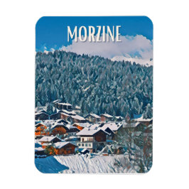 Ímã Estação Morzine de ski