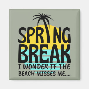 Imã Estação Spring Break Primavera