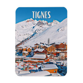 Ímã Estação Tignes de ski