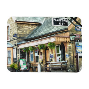 ÍMÃ ESTAÇÕES ANTIGAS DE COMBOIO REINO UNIDO