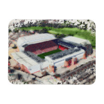 Estádio Anfield Liverpool - Aquarela Artística