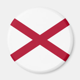 Imã Estado da bandeira do Alabama