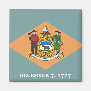 Imã Estado de Bandeira de Delaware