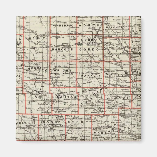 Imã Estado de Iowa (Frente)