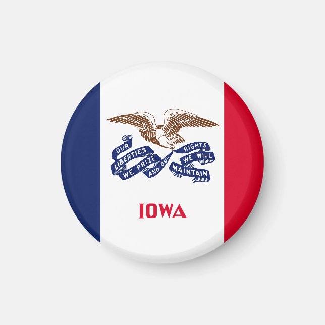 Imã Estado de Iowa USA (Frente)