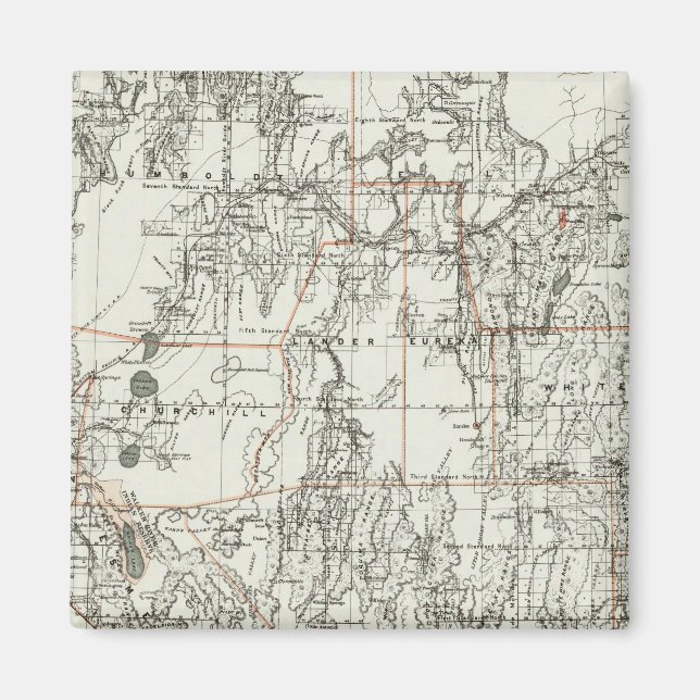 Imã Estado De Nevada (Frente)