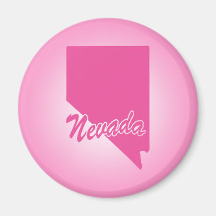 Imã Estado de Nevada Magneto Rosa