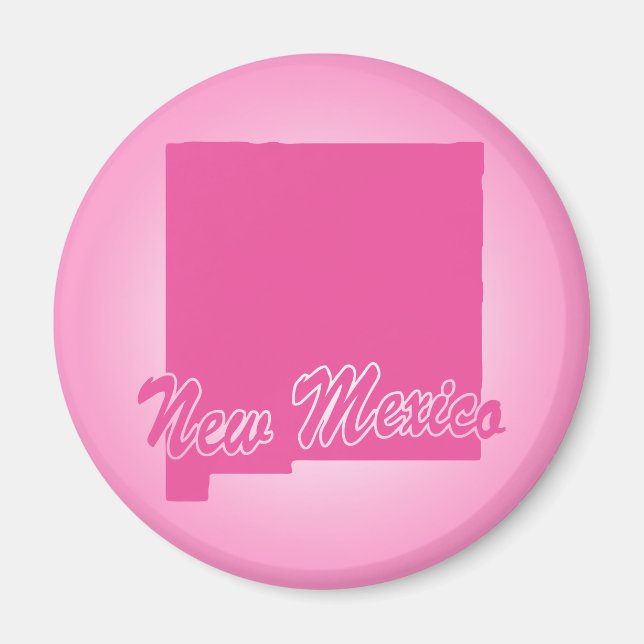 Imã Estado de Novo México Magnet (Frente)