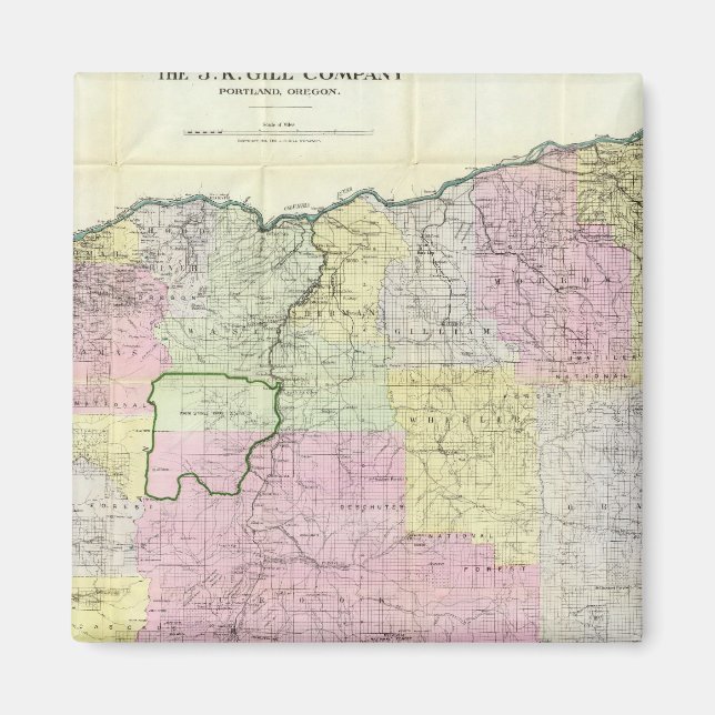 Imã Estado de Oregon (Frente)