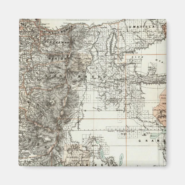 Imã Estado De Oregon (Frente)