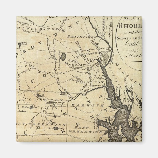 Imã Estado de Rhode Island (Frente)