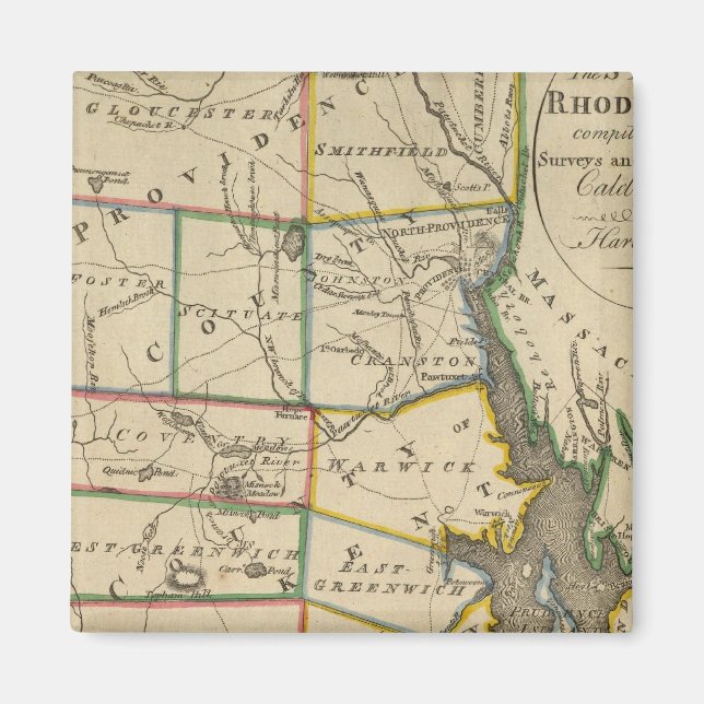 Imã Estado de Rhode Island 3 (Frente)