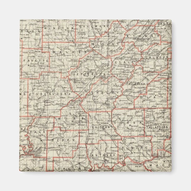 Imã Estado do Alabama (Frente)