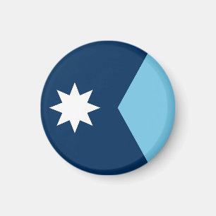 Imã Estado do Minnesota Flag USA