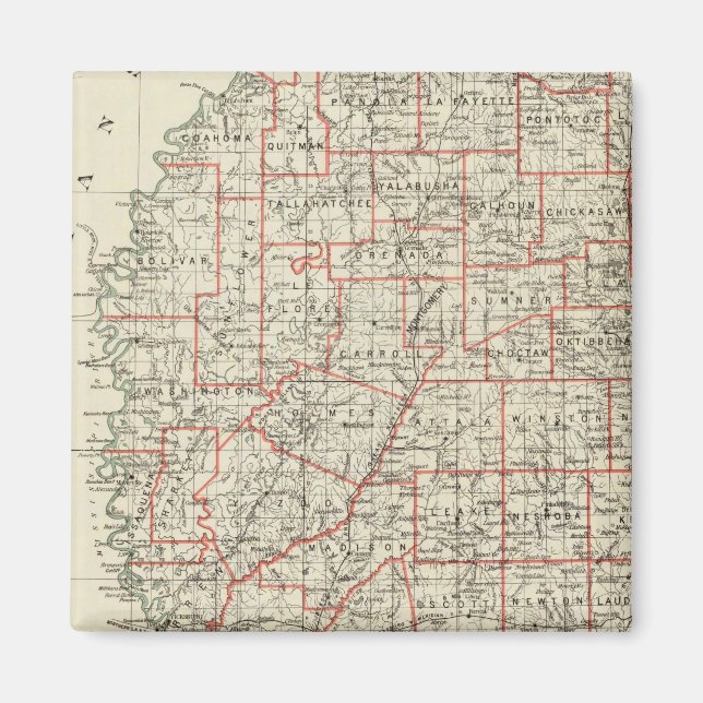 Imã Estado do Mississippi (Frente)