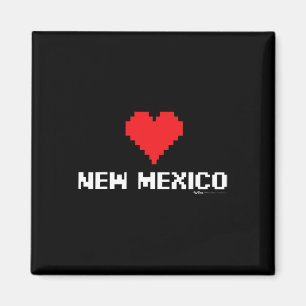 Imã Estado do Novo México de 8 bits Gamer