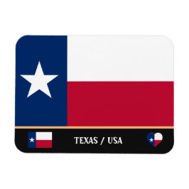 Ímã Estado do Texas Flag & Texas /América viagem