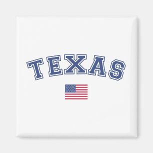 Imã Estado do Texas USA Flag